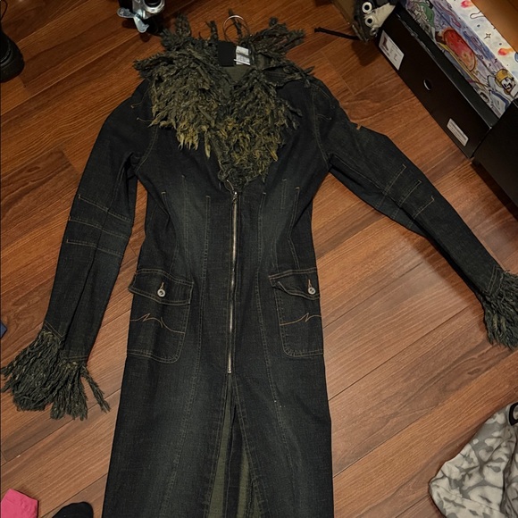 Parasuco Jackets & Blazers - Parasuco vintage Y2K denim trench meets Penny Lane